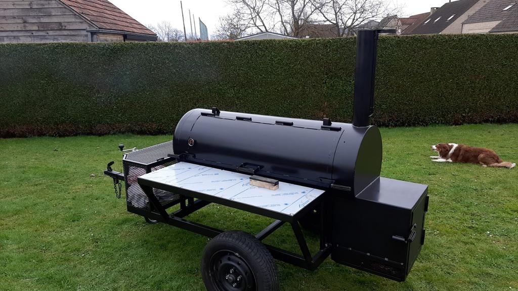Bbq smoker trailer, Ophalen, Gebruikt, Overig