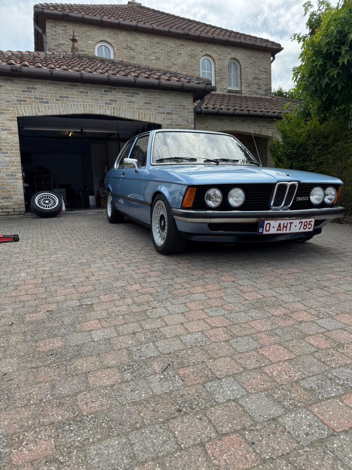 BMW e21 320/6 automaat, Autos, Achat, Bleu, 6 cylindres, Automatique