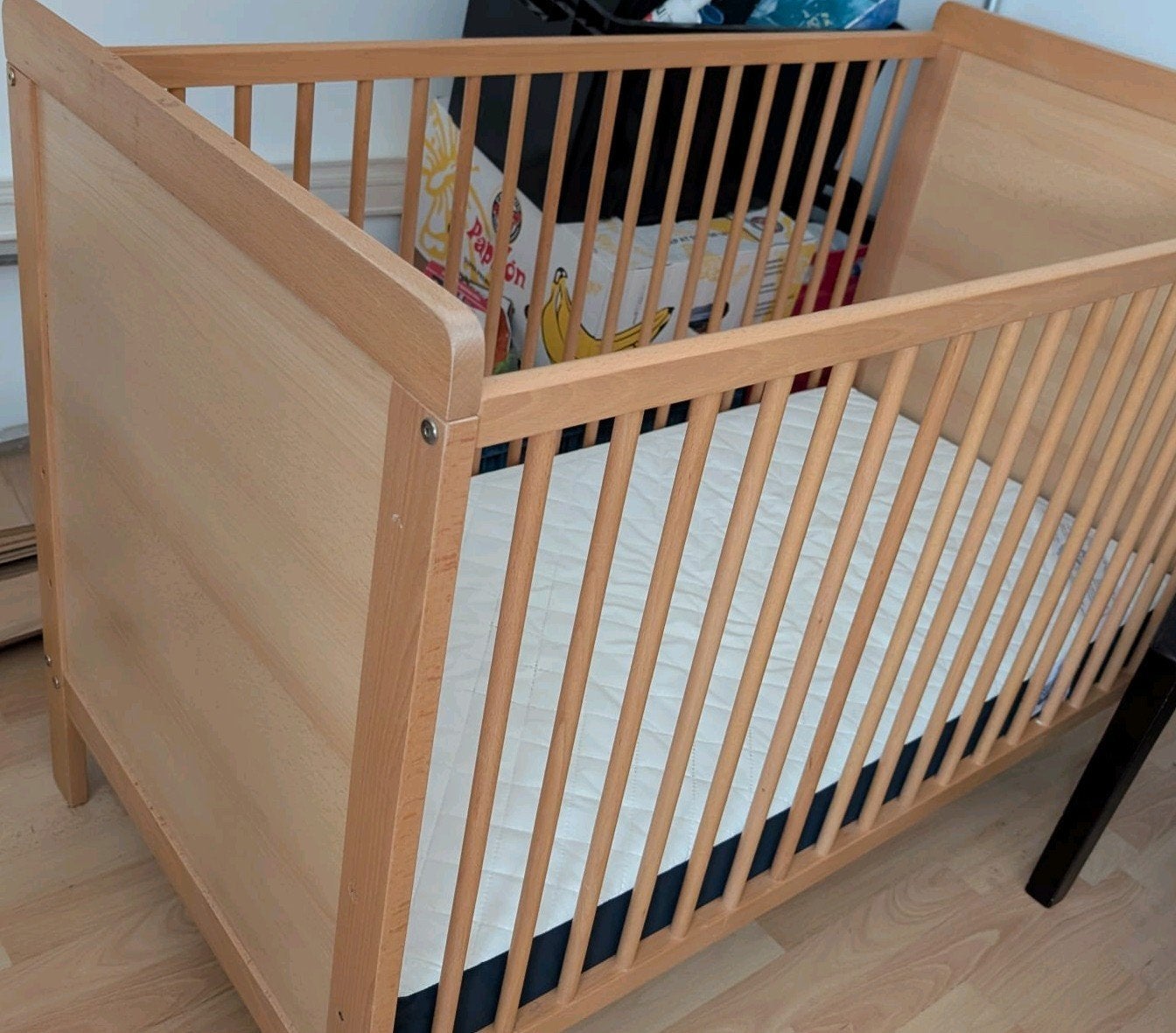 kinderbed 120x60, Kinderen en Baby's, Ophalen, Zo goed als nieuw, Jongetje of Meisje