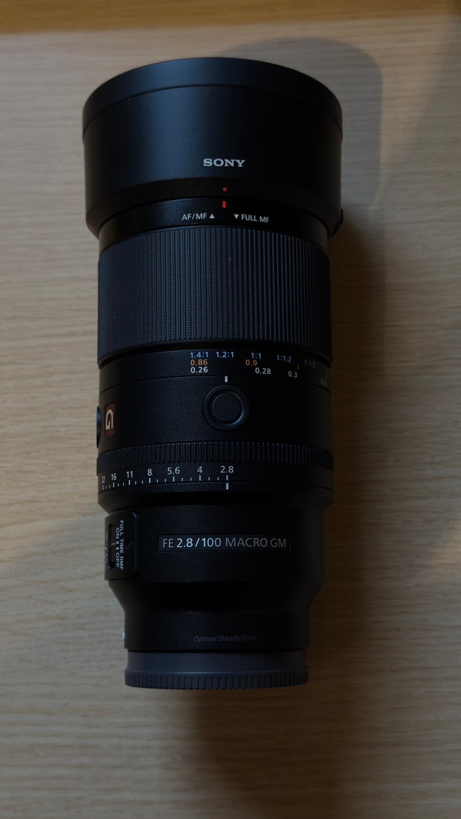 Sony FE 100mm macro f2.8 GM OSS nouveau modèle, jamais util, Ophalen of Verzenden, Zo goed als nieuw, Accessoires