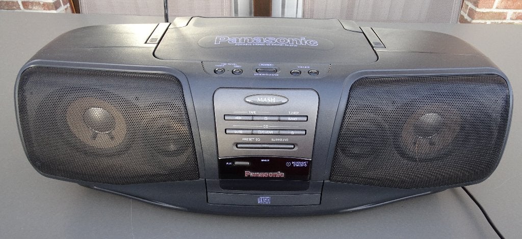 Panasonic Stereo met CD-speler, Enlèvement, Utilisé, Autres marques, Portable