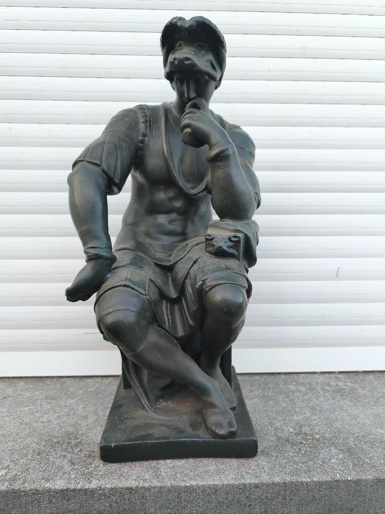 Statues en platre après Laurent de medecis, Collections, Enlèvement ou Envoi