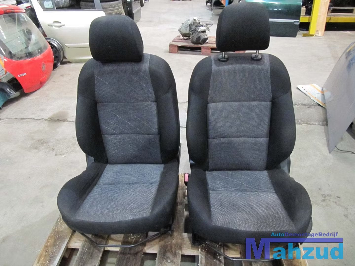 PEUGEOT 207 COMPLEET INTERIEUR 5 DEURS ZWART GRIJS, Autos : Pièces & Accessoires, Habitacle & Garnissage, Peugeot, Utilisé