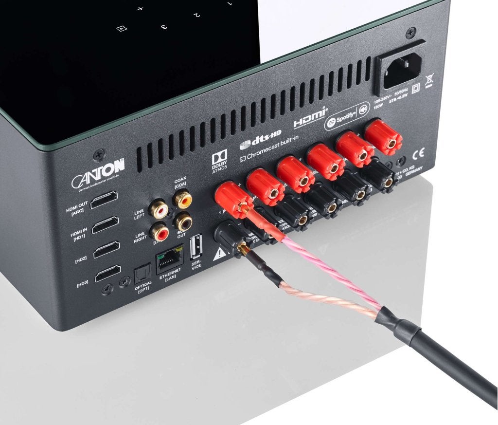 Canton | Smart Amp | 5.1 Smart AV-Vetsterker | Zwart, Audio, Tv en Foto, Versterkers en Ontvangers, Niet ingevuld, Ophalen of Verzenden