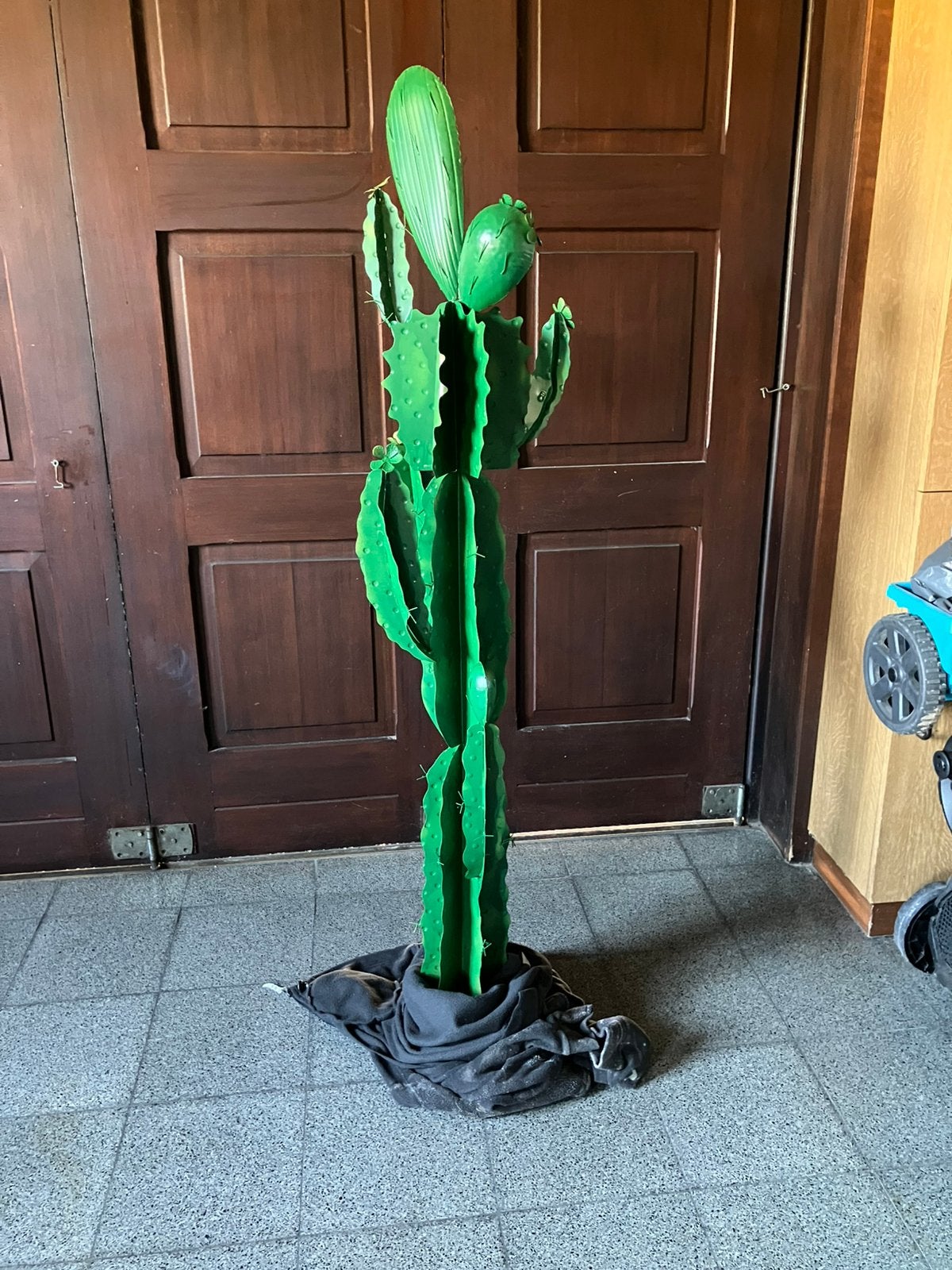 Namaak cactus, Ophalen, Zo goed als nieuw