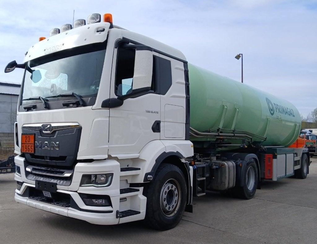 MAN TGS 18470 4x2 trekker + ADR oplegger Van Hool (32), Auto's, Automaat, Euro 6, MAN, Bedrijf