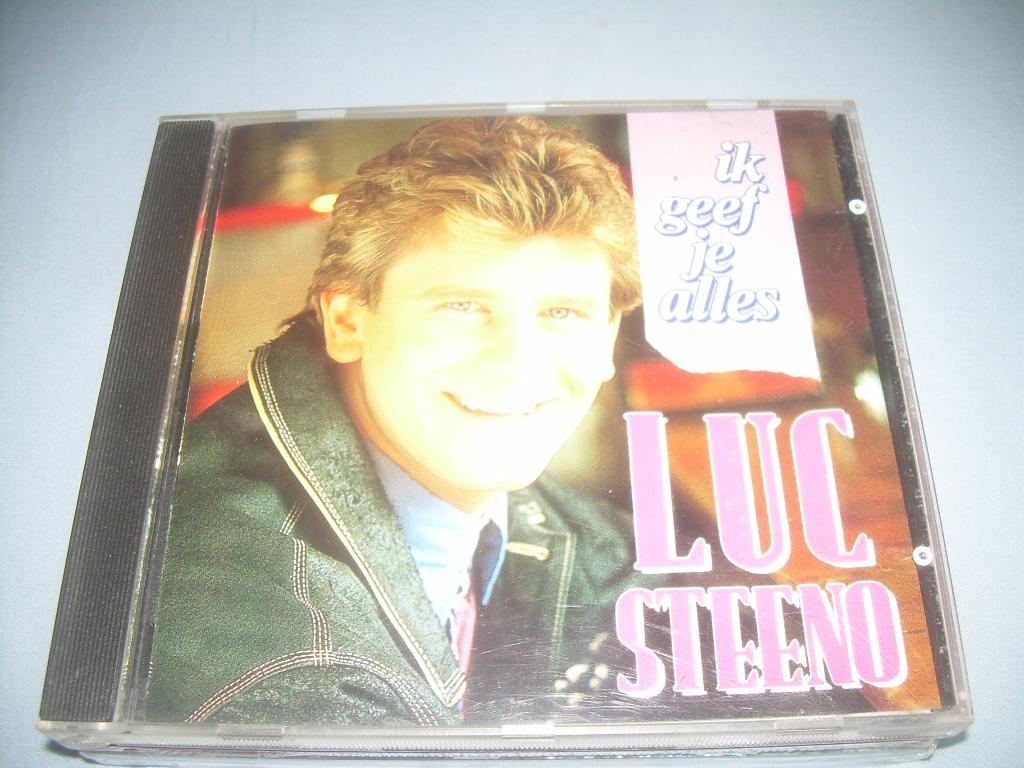 CD - LUC STEENO - IK GEEF JE ALLES, Enlèvement ou Envoi, Comme neuf, Chanson réaliste ou Smartlap