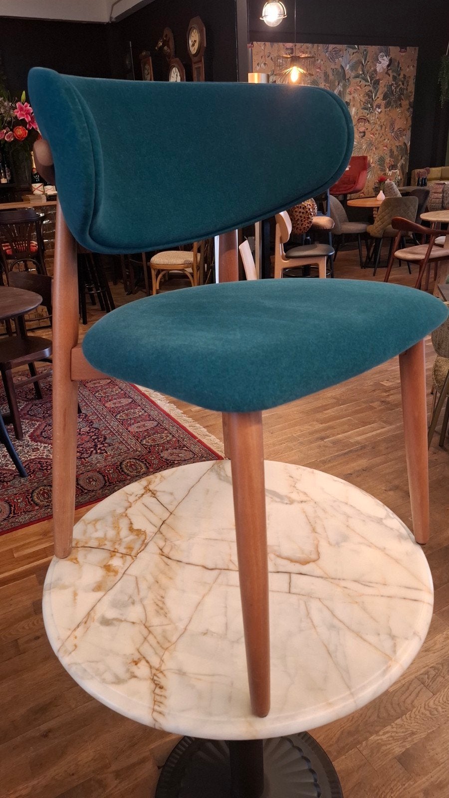 Japandi model scandinavisch design horeca bistro stoel!, Ophalen of Verzenden, Hout
