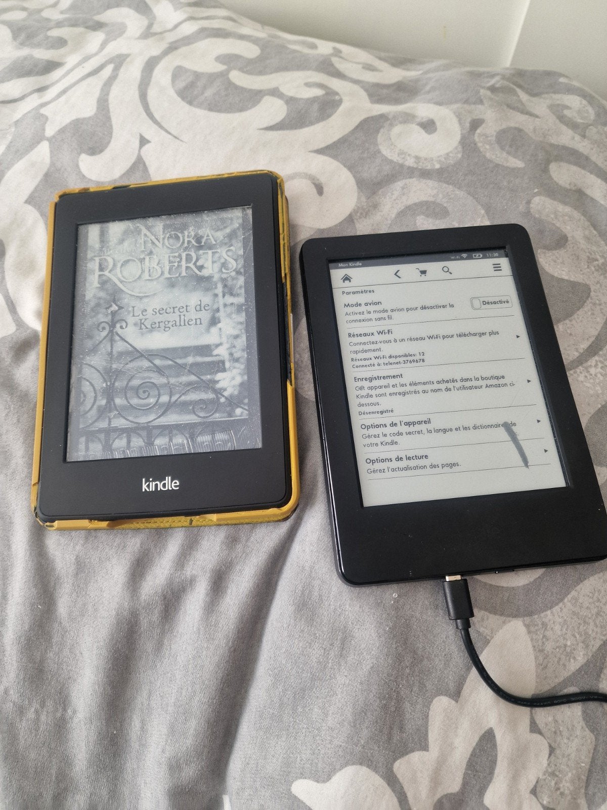 Lot 2 liseuses Amazon Kindle pour pièces, Enlèvement ou Envoi