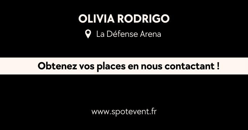 Olivia Rodrigo - Concert Paris - Places disponibles, Tickets & Billets
