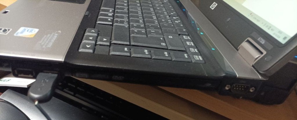 15Inch laptop met seriele poort, Gebruikt, HDD, 15 inch, HP