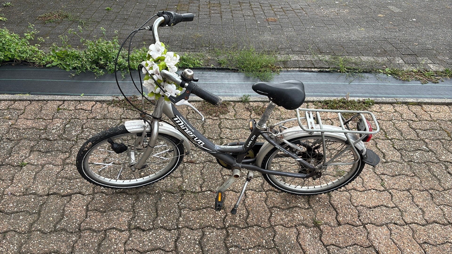 Meisjesfiets 20 inch, Fietsen en Brommers, Ophalen, Gebruikt, Velgrem, Versnellingen