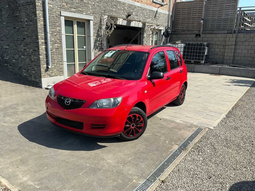 2003 Mazda 2 Stationwagen break Personenauto, Auto's, Gebruikt, Bedrijf, Handgeschakeld, Overige carrosserie