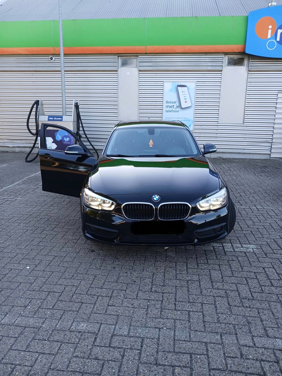 Bmw 114d in goede staat, Autos, Achat, Euro 6, Boîte manuelle, Noir
