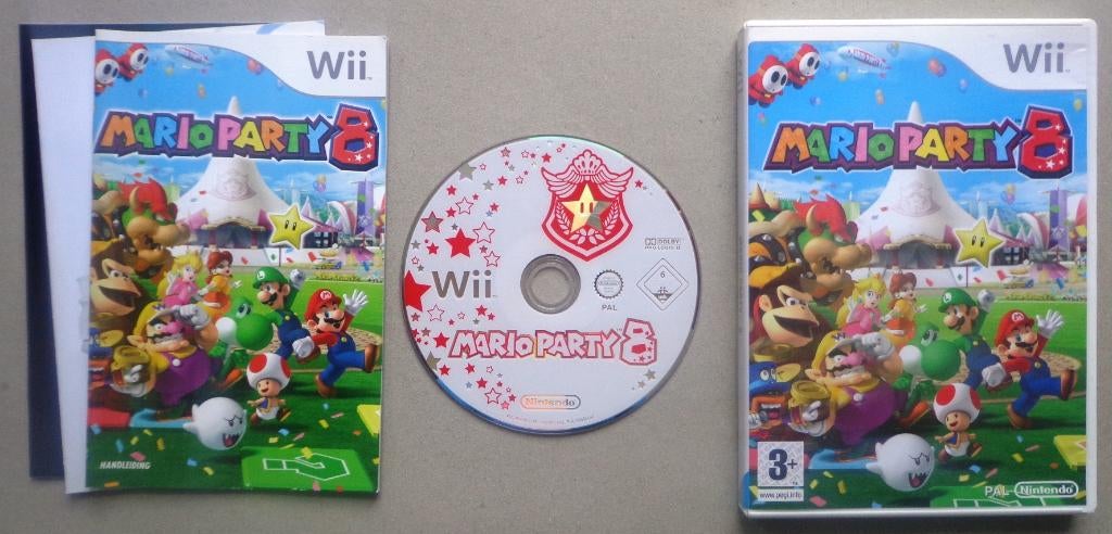 Mario Party 8 voor de Nintendo Wii Compleet, Ophalen of Verzenden, Zo goed als nieuw