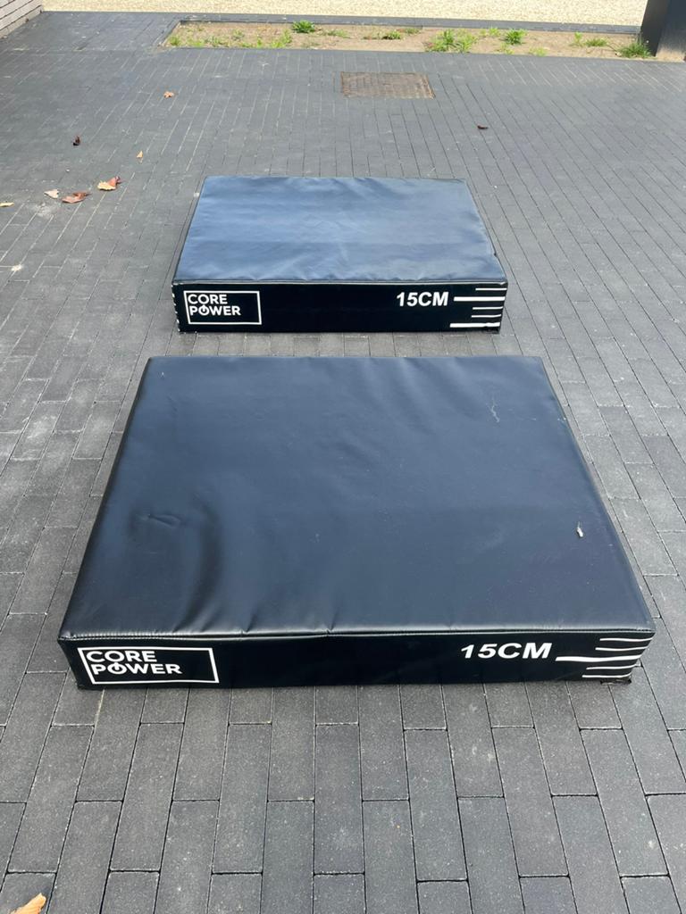 Boîtier Plyo Core Power 15 cm de haut (2 pièces), Enlèvement, Utilisé