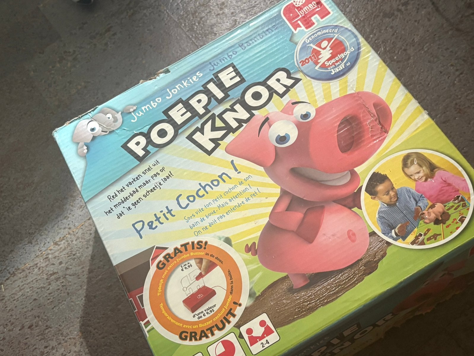 Poepie knor te koop!, Hobby en Vrije tijd, Gezelschapsspellen | Kaartspellen, Een of twee spelers, Ophalen of Verzenden, Gebruikt