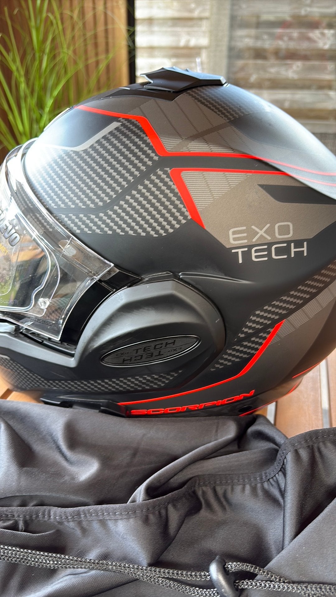 Scorpion Exo Tech flipover helm maat S, Overige merken, Systeemhelm, Ophalen of Verzenden, Nieuw zonder kaartje