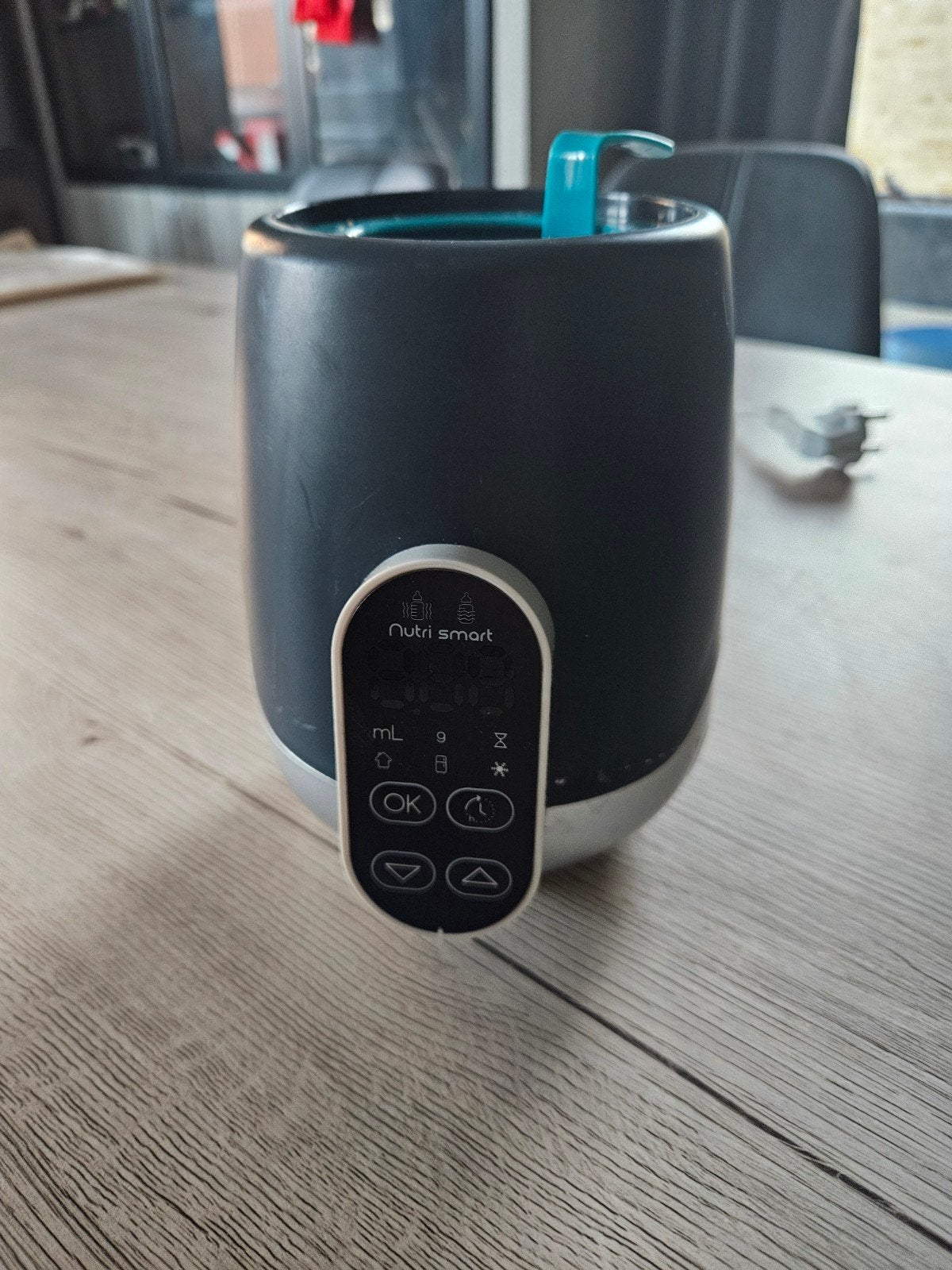 flessenwarmer, Kinderen en Baby's, Babyvoeding en Toebehoren, Draagbaar, Flessen- of potjesverwarmer, Ophalen of Verzenden, Zo goed als nieuw
