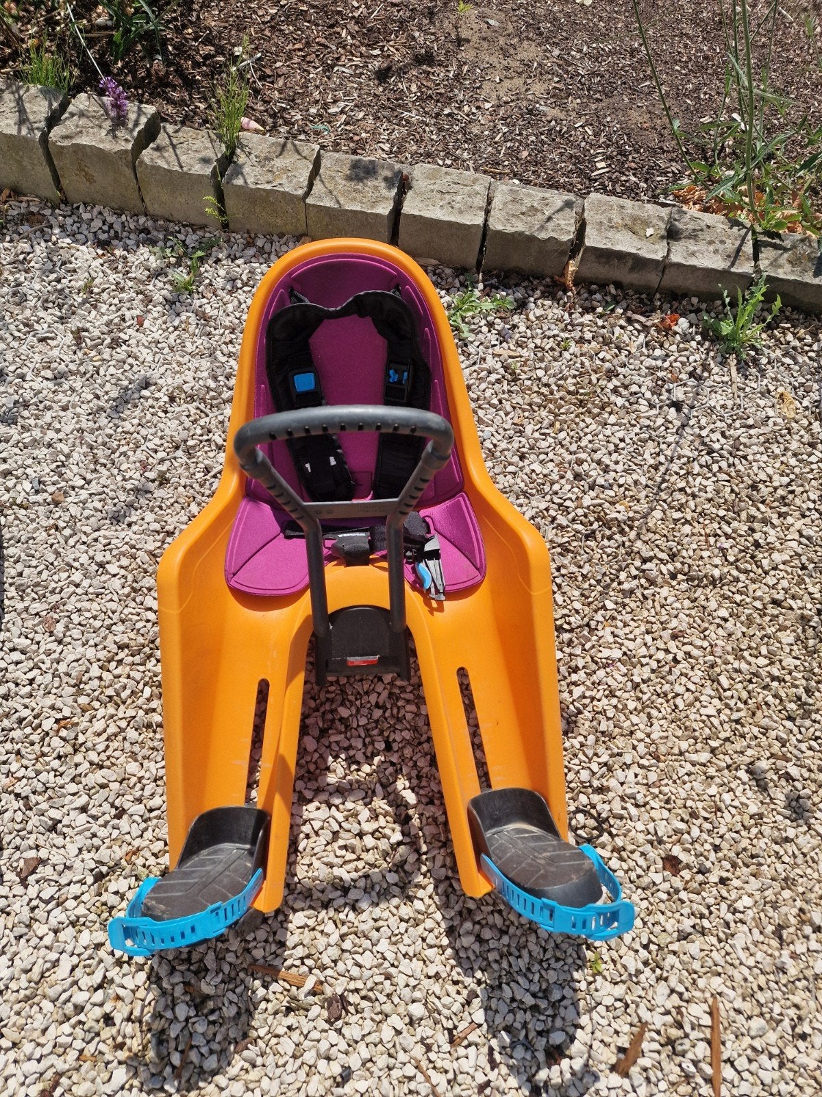 Thule Yepp Mini voorzitje + origineel windscherm + stuurpenh, Vélos & Vélomoteurs, Enlèvement