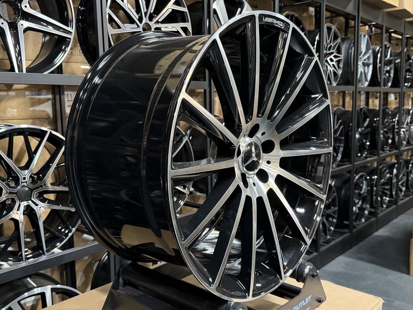 21'' Mercedes AMG Look velgen C E S CLA GLC GLE KLASSE NIEUW, Autos : Pièces & Accessoires, Pneus & Jantes, Neuf, Véhicule de tourisme