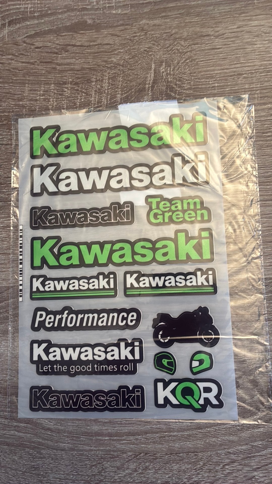 Kawasaki stickers, Motoren, Ophalen of Verzenden