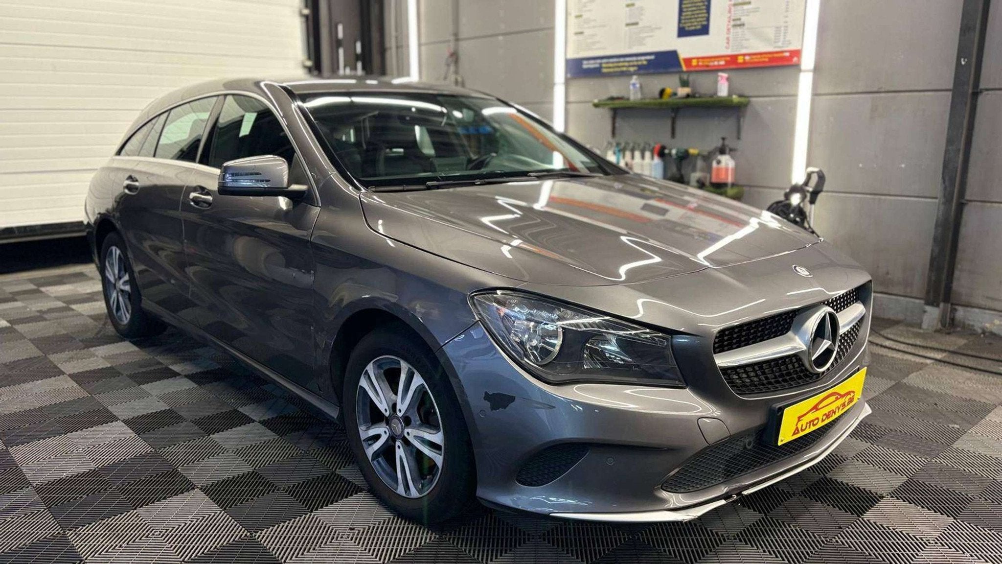 Mercedes-Benz CLA 200 d bj. 2017 161.027km Euro 6, Auto's, Bluetooth, Gebruikt, Zwart, 4 cilinders