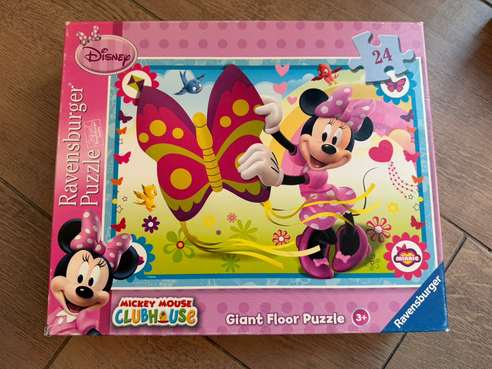 Vloerpuzzel 24 stukken, Kinderen en Baby's, Speelgoed | Kinderpuzzels, Ophalen, Gebruikt