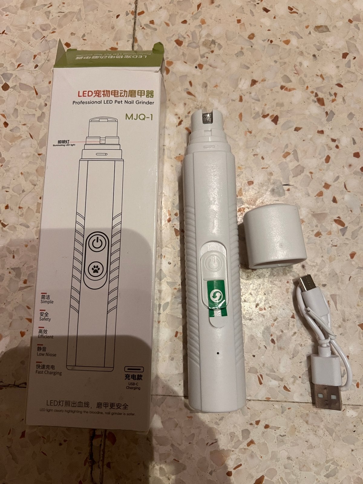 Lime à ongles électrique pour chiens et chats - Rechargeable, Enlèvement ou Envoi, Comme neuf
