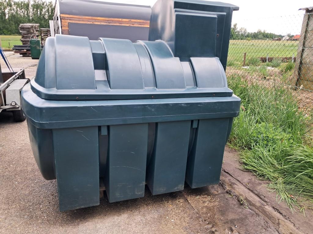 dieseltank 2500 liter dubbelwandig, Enlèvement