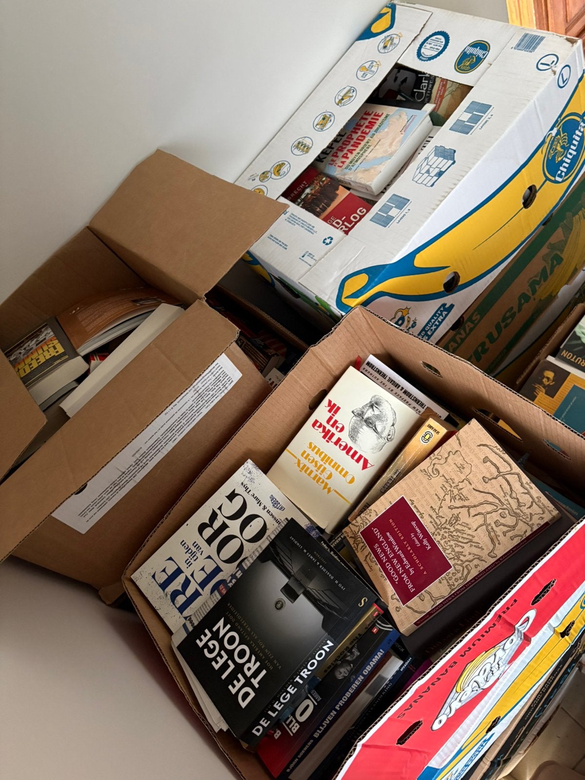 Boeken hardkaft en softkaft gemengd, Ophalen, Zo goed als nieuw