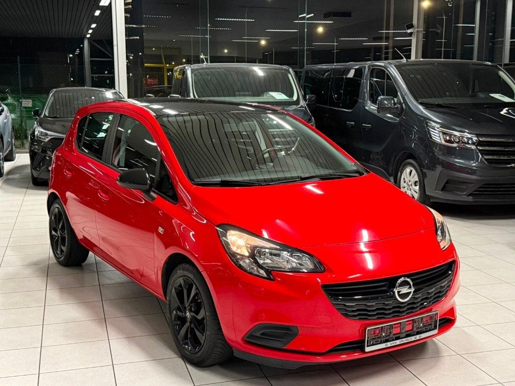 Opel Corsa-E Color Edition 1.4i Benzine 66 kW Euro 6d-Temp, Auto's, Zwart, Bedrijf, Handgeschakeld, 5 deurs