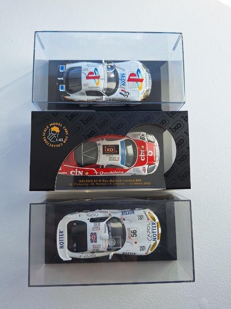 lot de 3 miniatures Le mans 1/43., Enlèvement ou Envoi, Comme neuf, Voiture, Autres marques