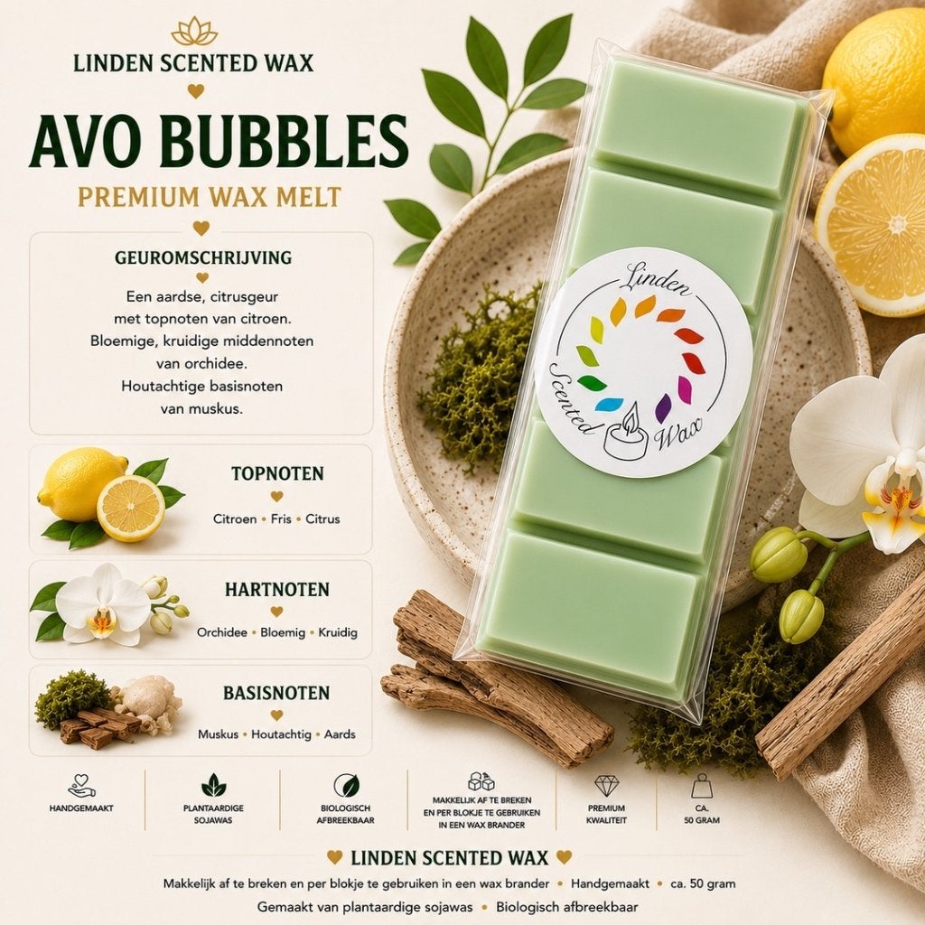 Cire à fondre pour parfum Waxmelts AVO BUBBLES, Enlèvement ou Envoi, Neuf, Cire, Bougie