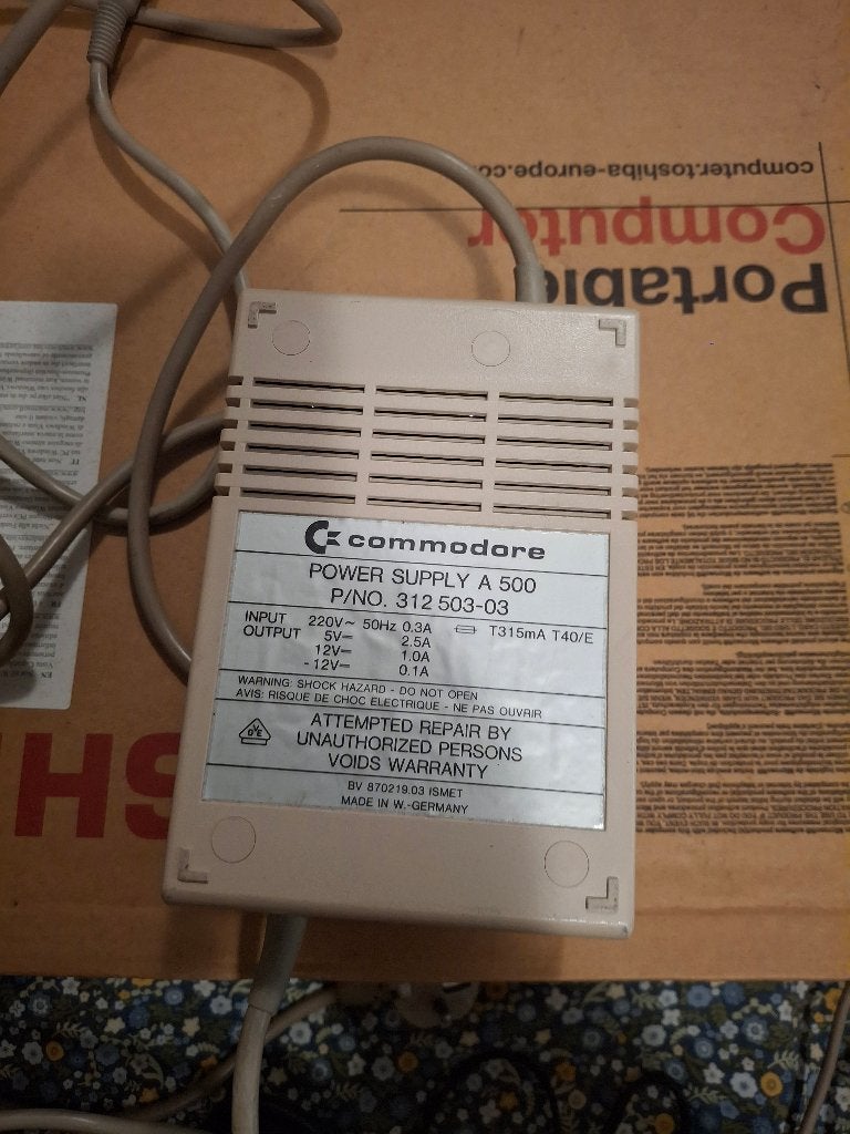 Amiga voeding +muis+diskdrive, Computers en Software, Vintage Computers, Ophalen