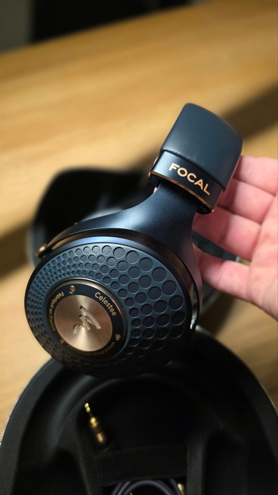 Casque focal celestee, Autres marques, Enlèvement ou Envoi, Comme neuf, Bleu