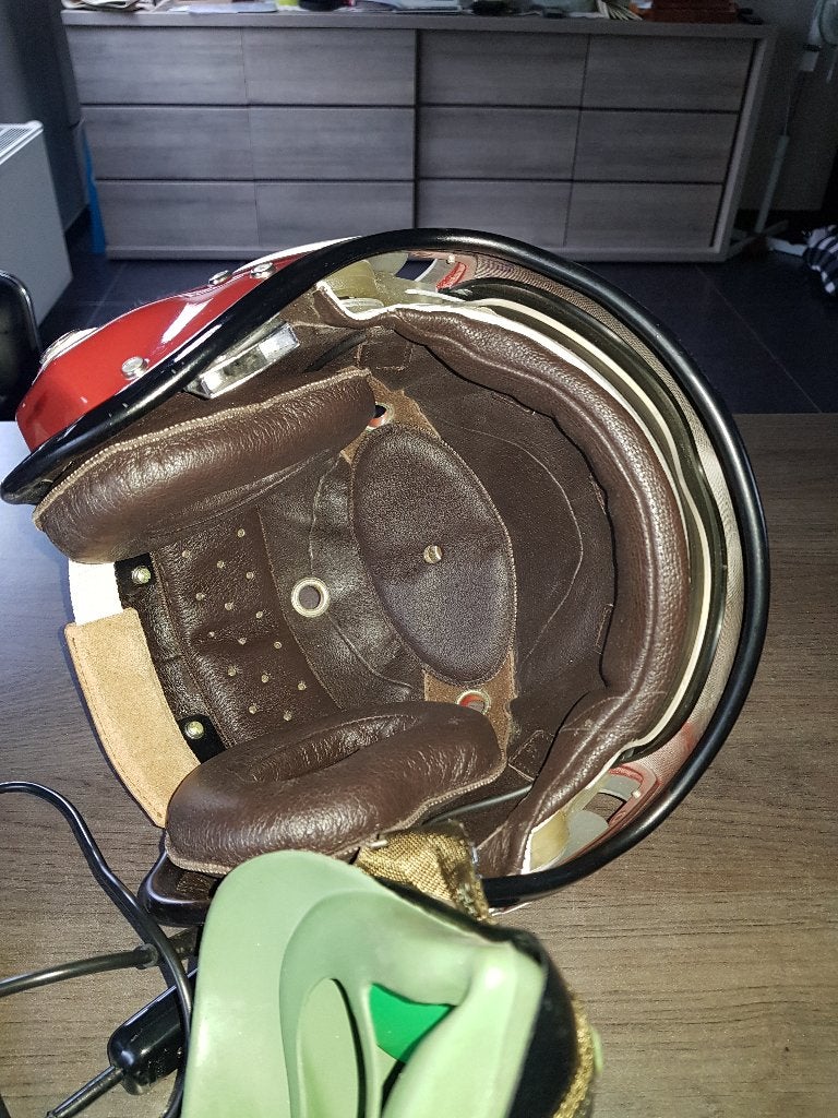 PK-75 (Gueneau 316) + Type 1151 (Ulmér 82), Ophalen of Verzenden, Luchtmacht, Helm of Baret