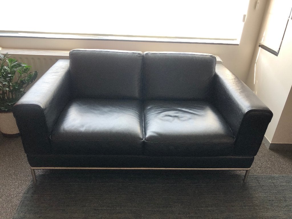 lederen zetels, 75 à 100 cm, Enlèvement, Utilisé, Cuir