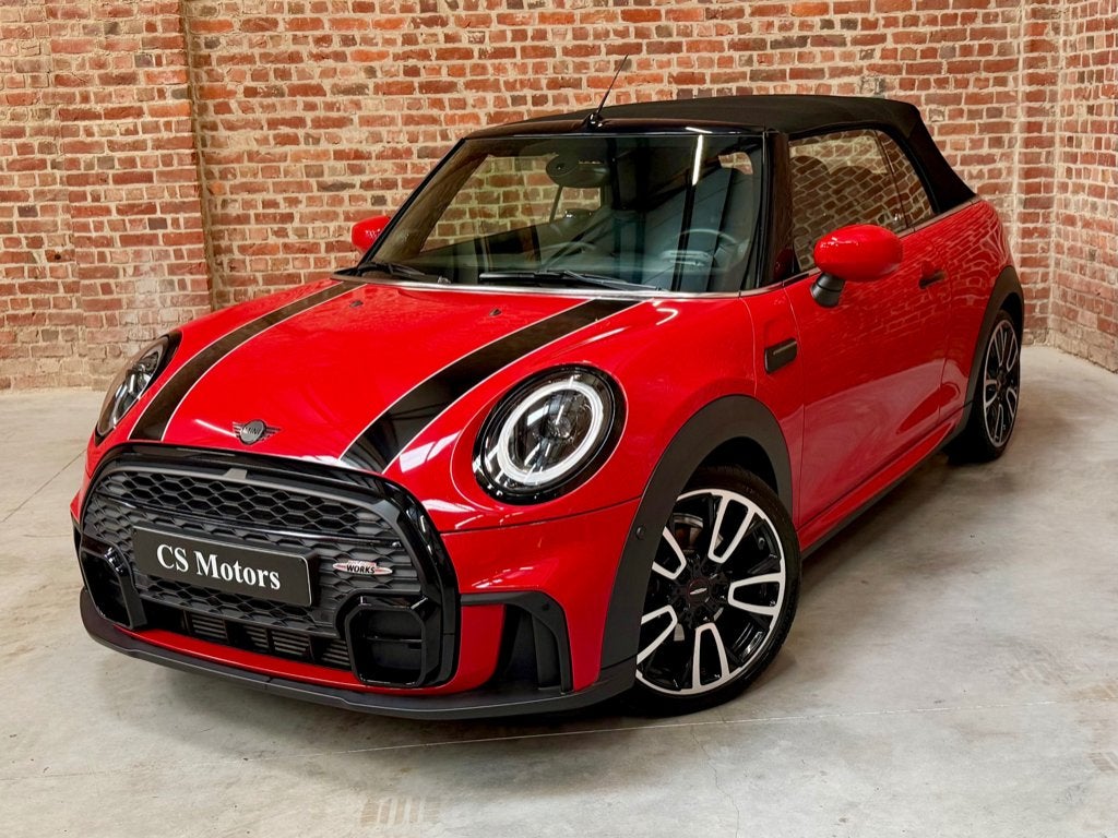 Prachtige MINI Cooper Cabrio 1.5 JCW-Pack met garantie!, Autos, Cuir et Alcantara, Achat, Euro 6, Entreprise