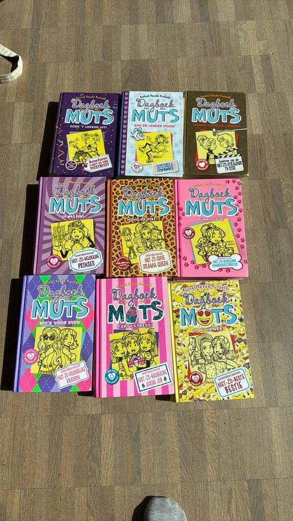 Dagboek van een muts nummer 2,4,7,8,9,10,11,13 en 14, Boeken, Ophalen, Gelezen, Fictie