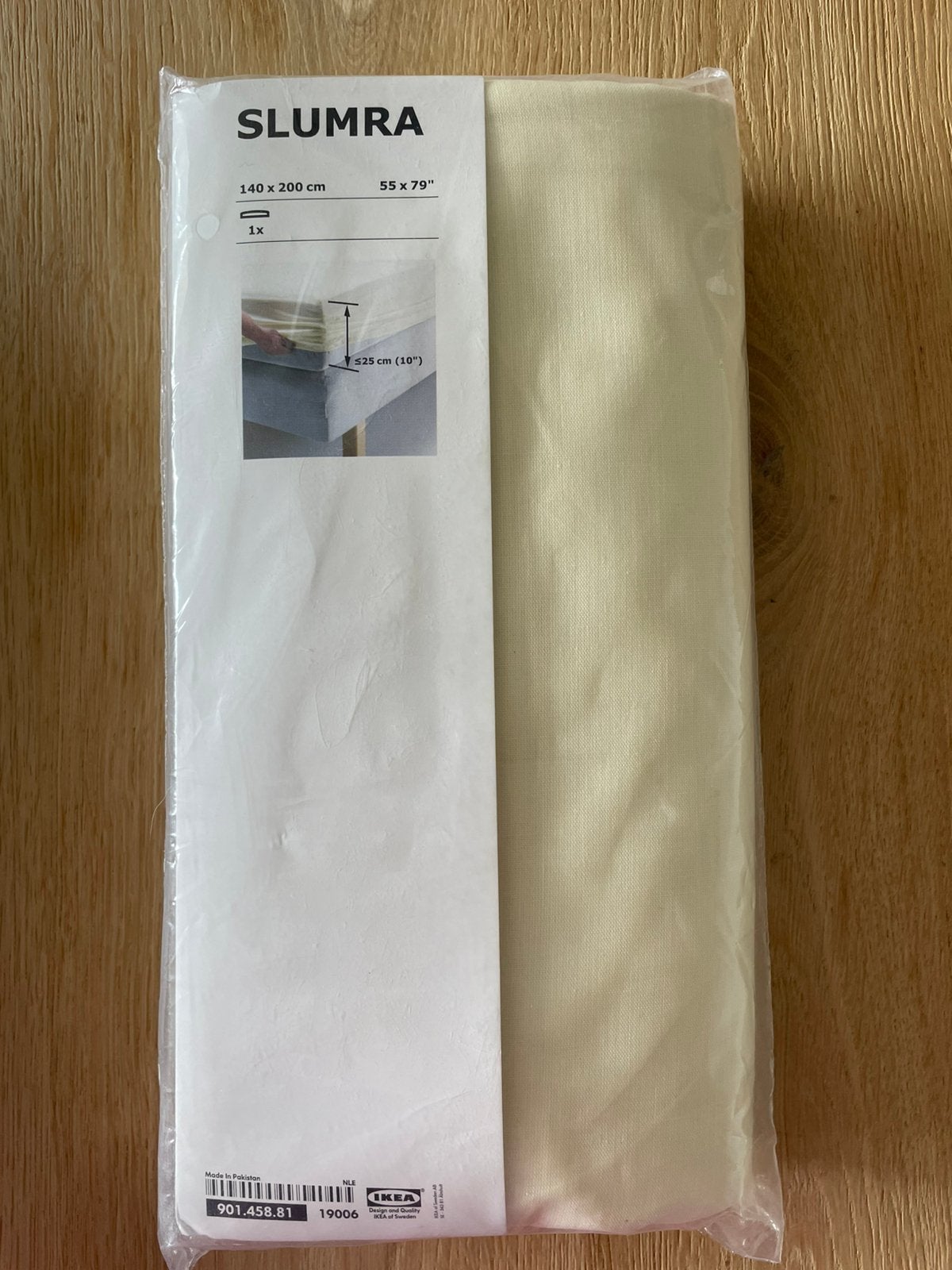 Hoeslakens IKEA 140x200, Huis en Inrichting, Slaapkamer | Beddengoed, Ophalen, Lits-jumeaux, Katoen, Zo goed als nieuw