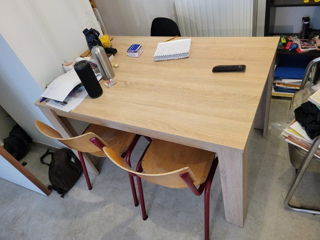 Table à manger en bois (4 personnes), Maison & Meubles, Tables | Tables à manger, 100 à 150 cm, Quatre personnes, Bois, Comme neuf