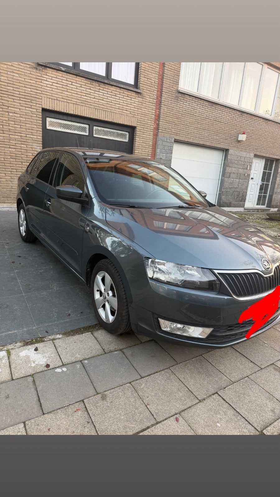Skoda rapid 1.2 tsi 1ste eigenaar, Auto's, Dealer onderhouden, Stof, Zwart, Overige kleuren
