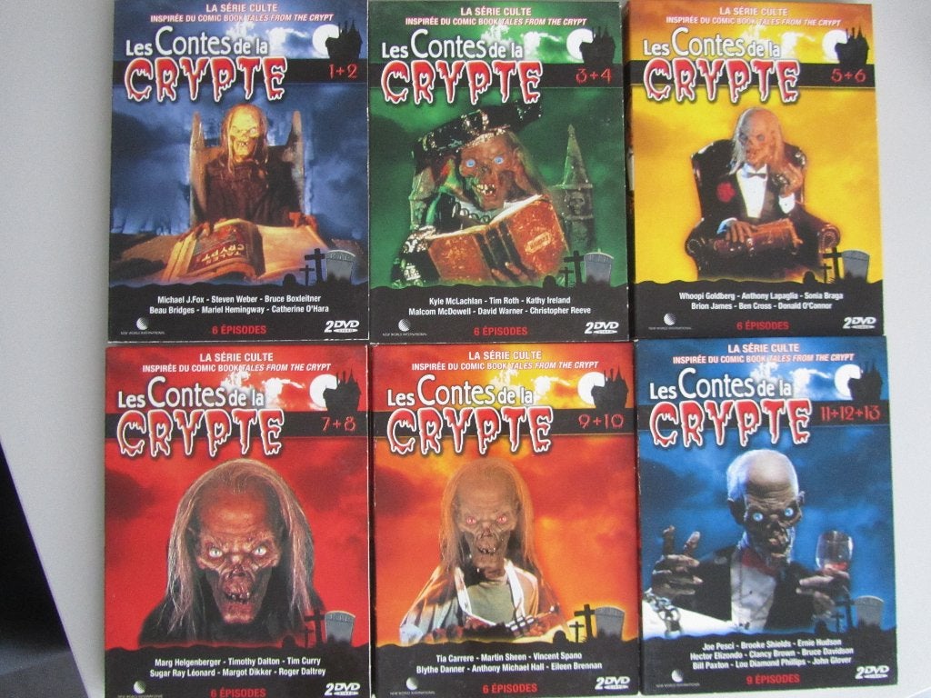 12 DVD LES CONTES DE LA CRYPT « 1-13 » (39 épisodes), Enlèvement ou Envoi, Horreur, À partir de 16 ans, Utilisé