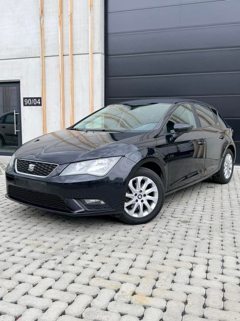 Seat Leon 1.2 Benzine // 2014, Auto's, Stof, Leon, Zwart, Bedrijf
