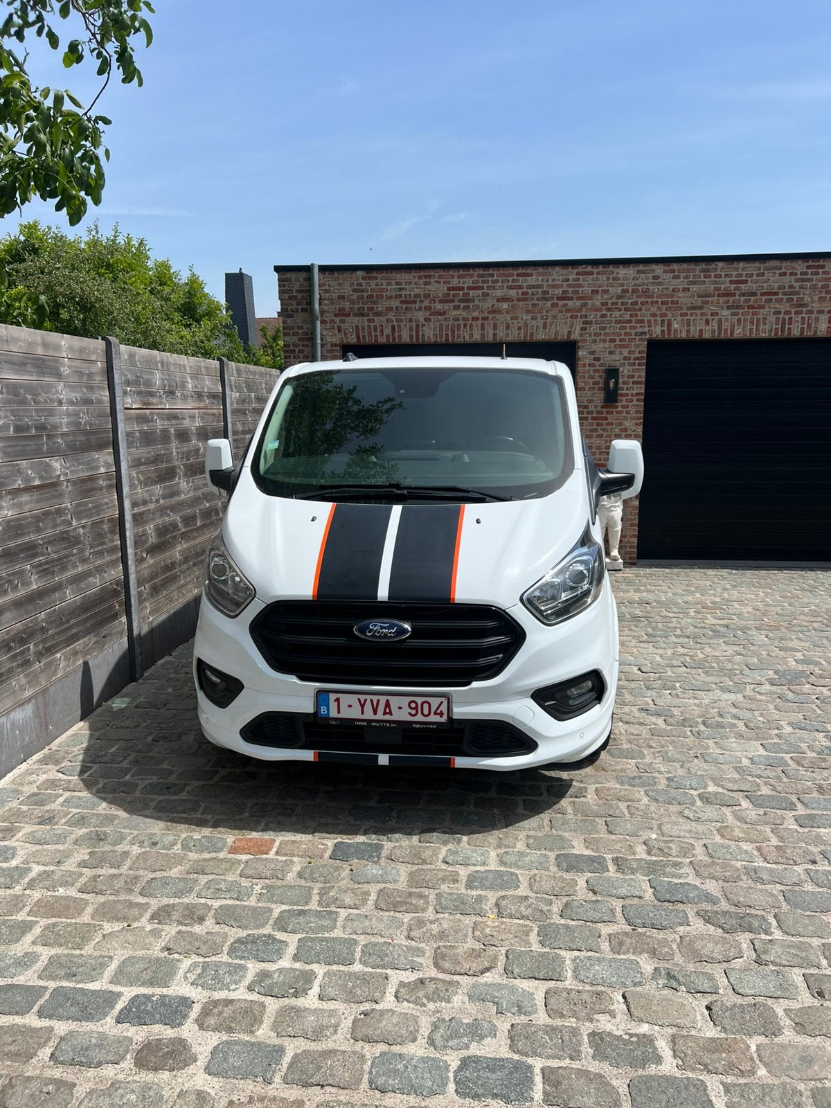 Ford transit custom sport, Autos, Euro 6, Noir, Diesel, Automatique
