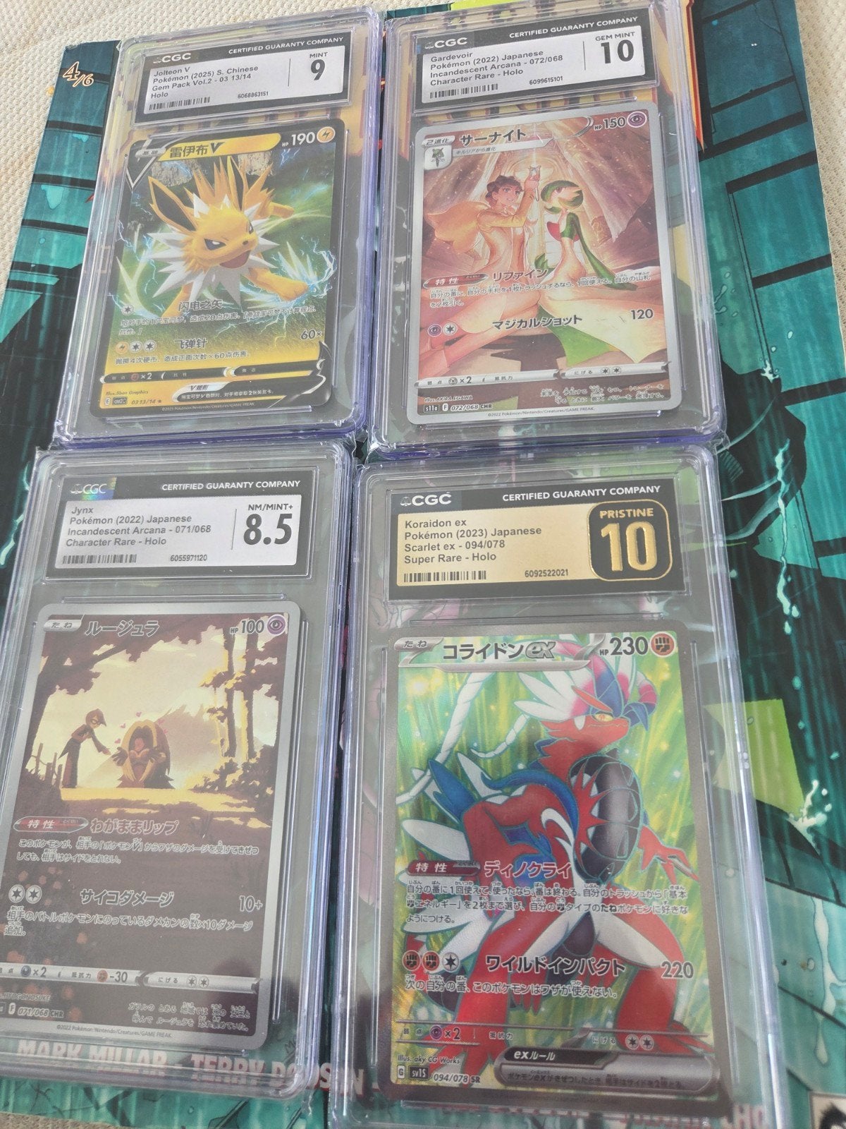 Pokemon slabs te koop japans. CGC, Ophalen