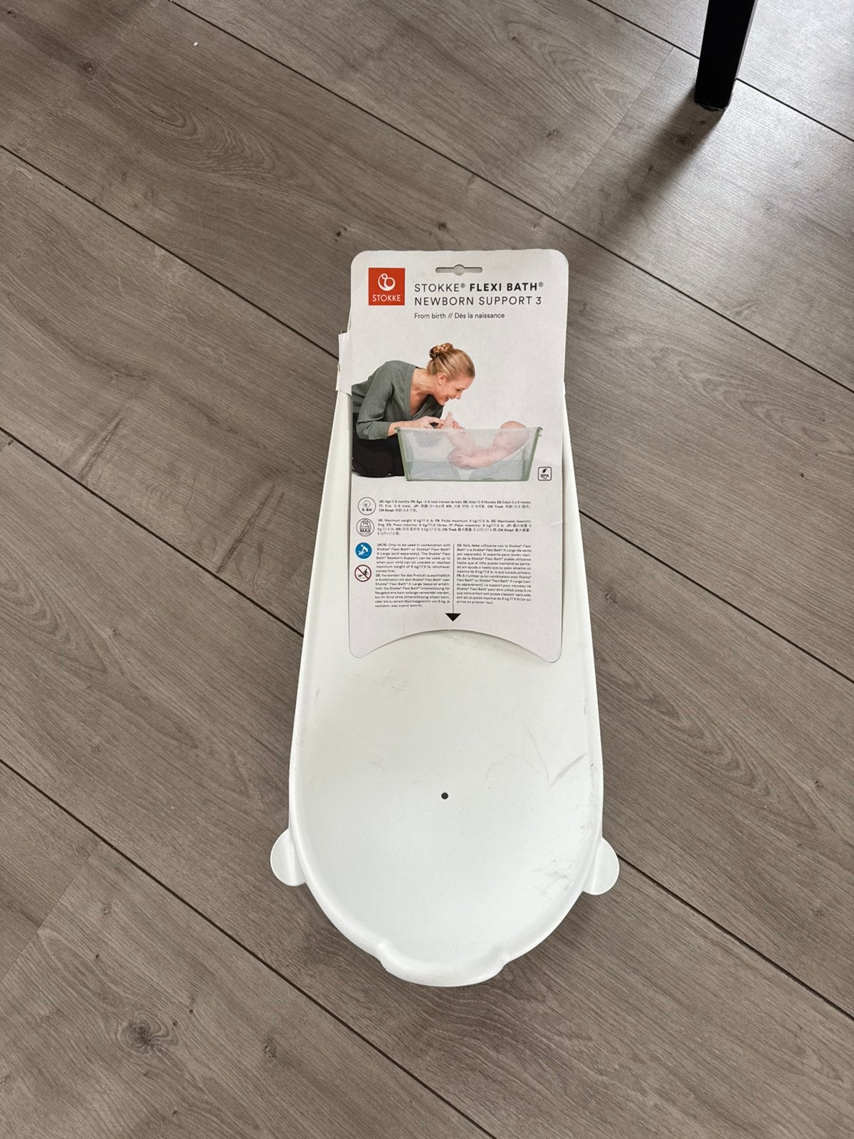 Stokke Flexi Bath Newborn - Support White, Ophalen of Verzenden, Zo goed als nieuw