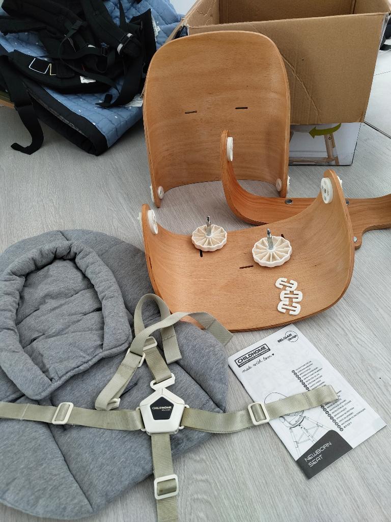 Siège pour nouveau-né Childhome Evolu avec coussin, Enlèvement ou Envoi, Utilisé, Autres types, Ceinture(s)
