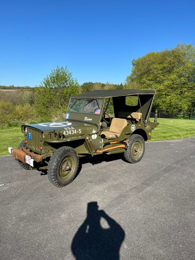 Jeep willys hotchkiss, Dieren en Toebehoren, Rijtuigen en Koetsen, Zo goed als nieuw